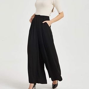 High Waisted Wide Leg Palazzo Pants